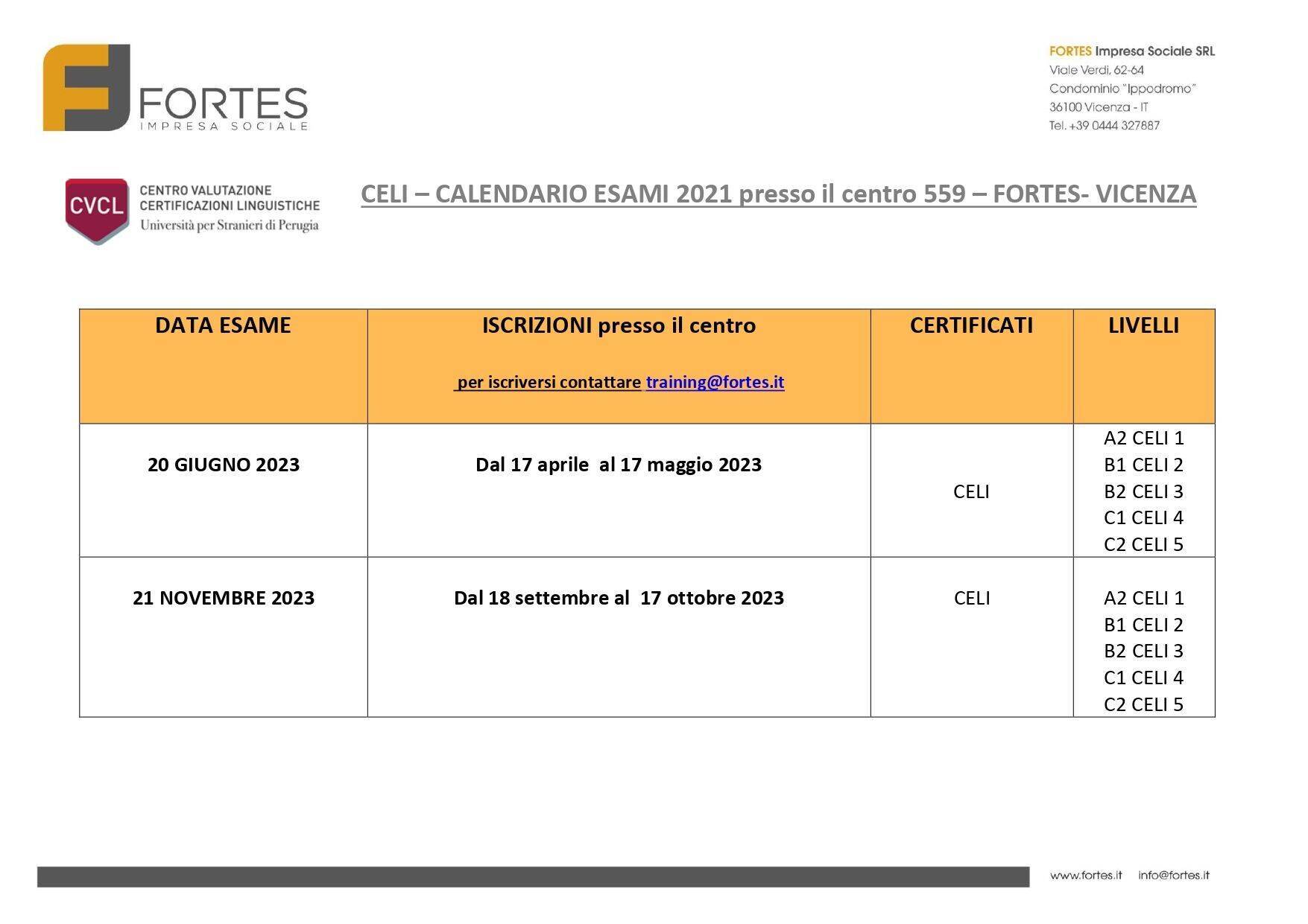 CELI calendario esami 2023 page 0001